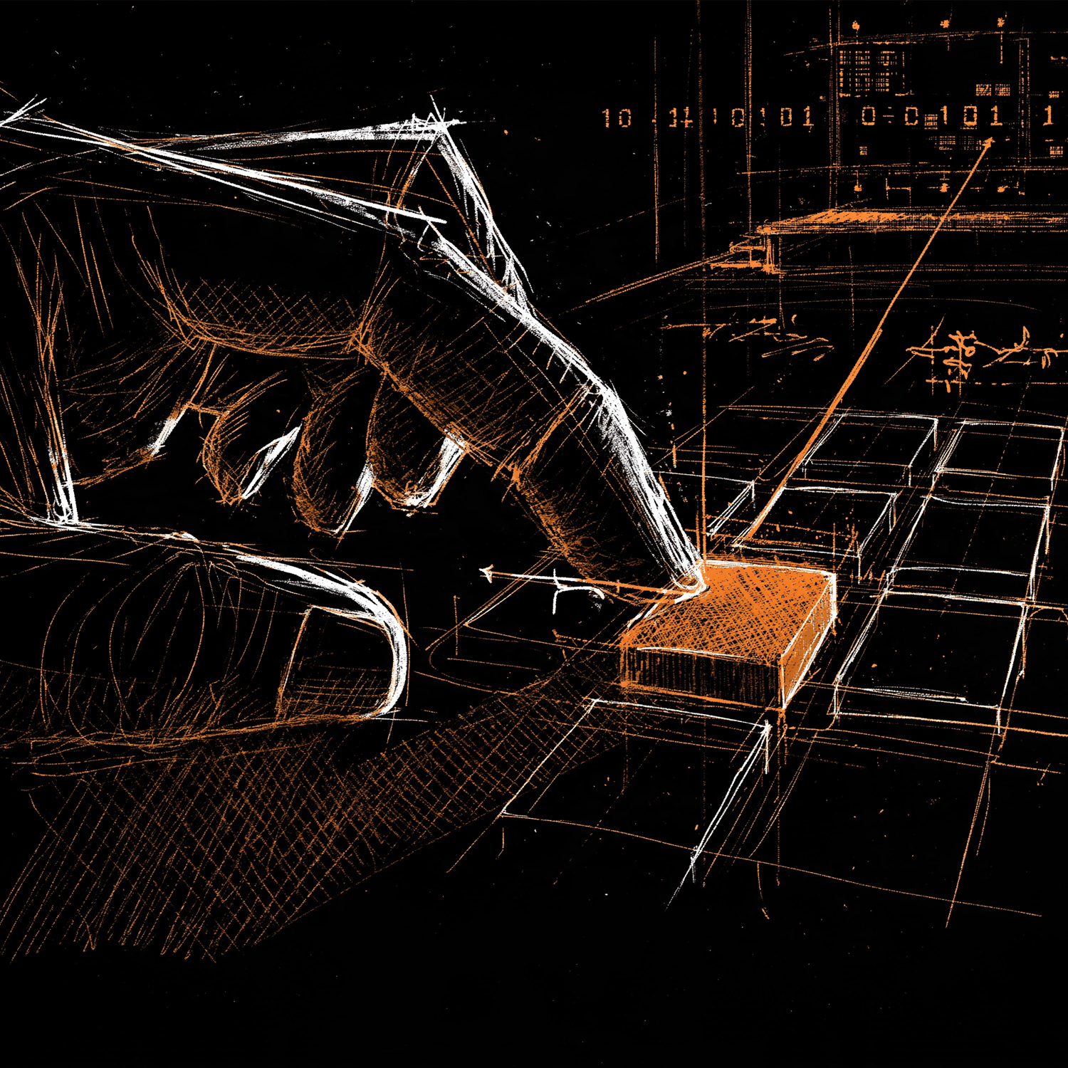 Live VJ performance and real-time visuals